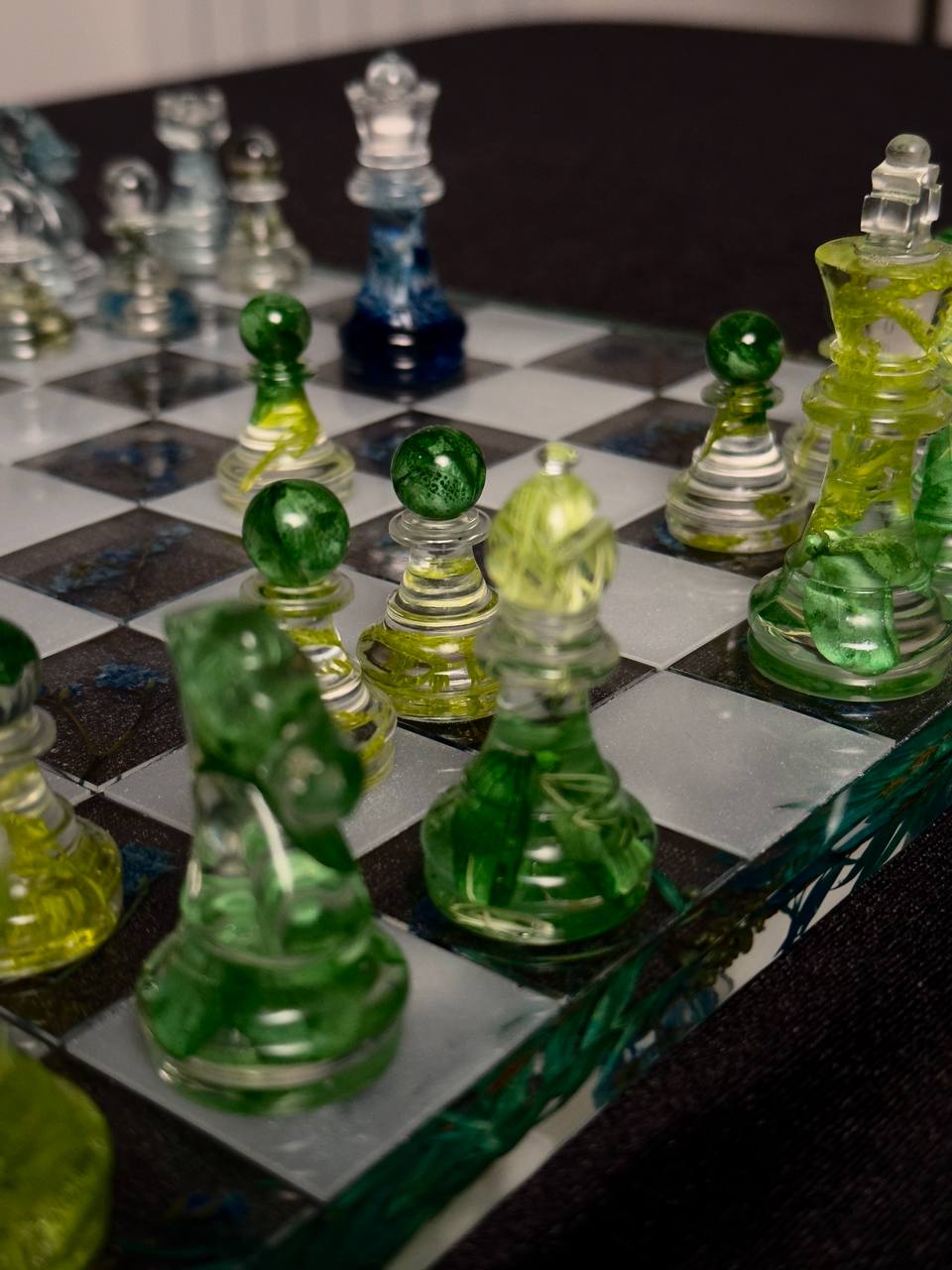 Chess with dried flowers Granadas.store
