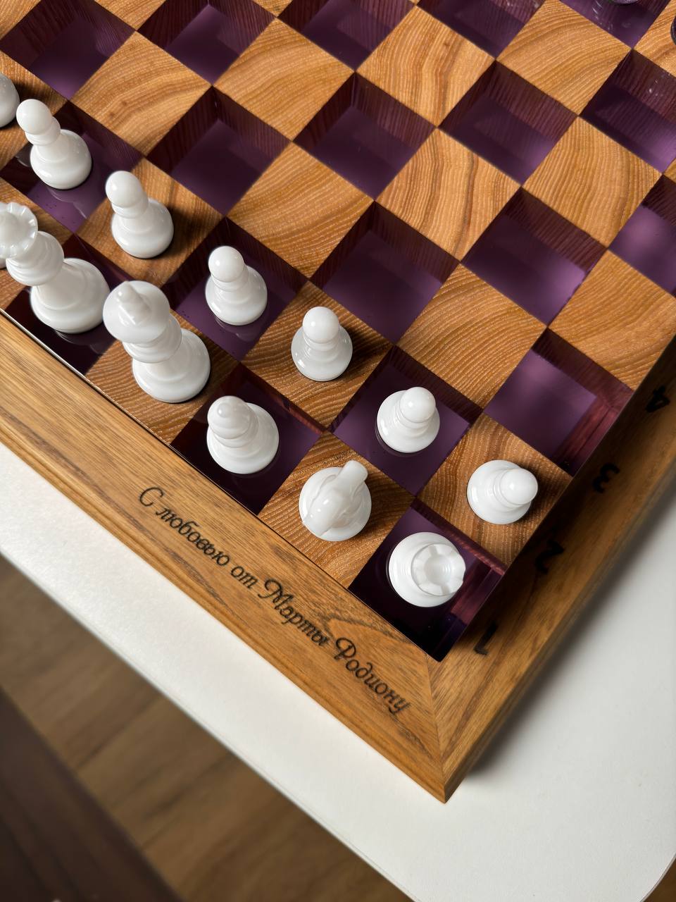 Purple chess Granadas.store