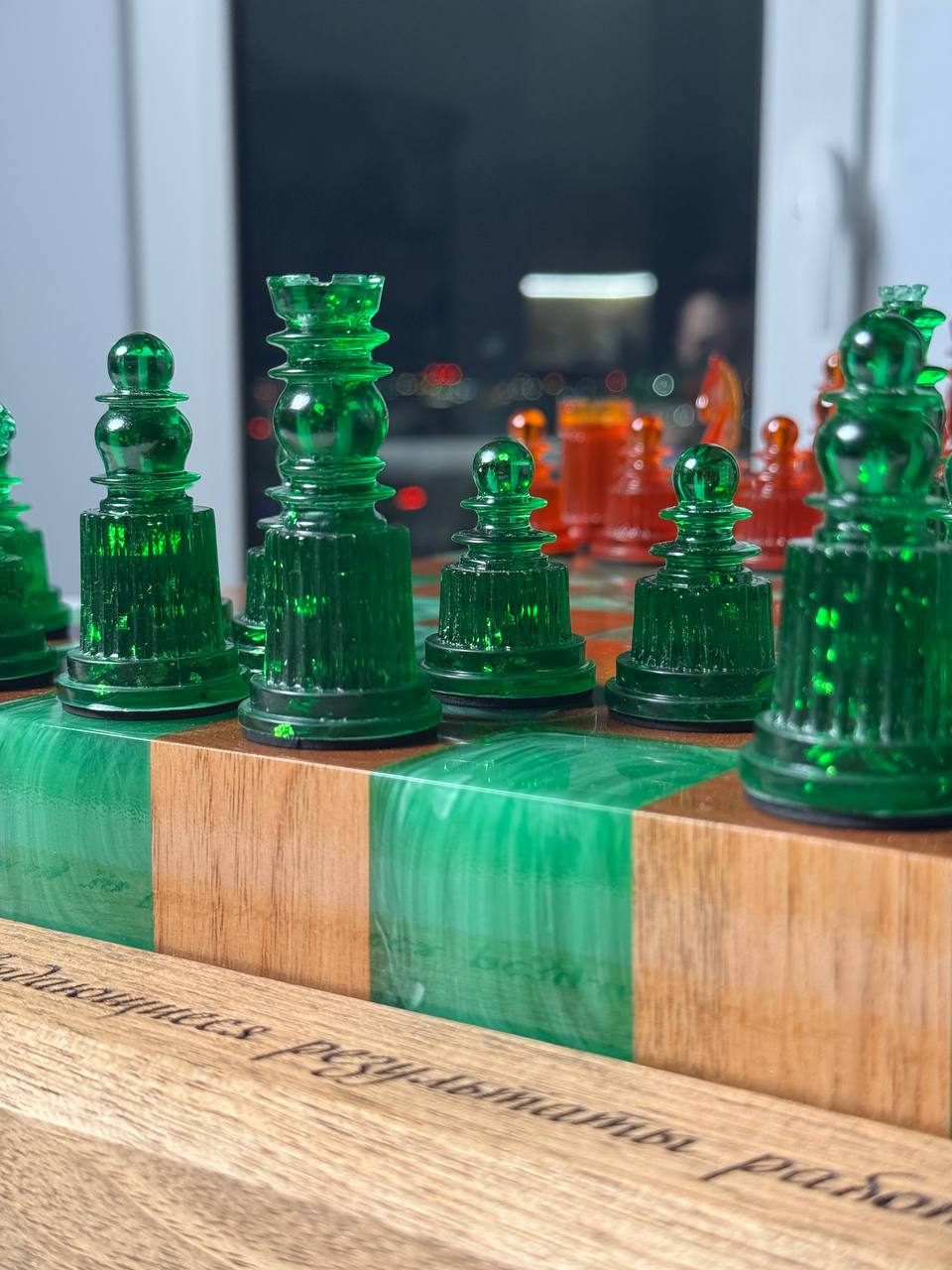 Malachite chess Granadas.store