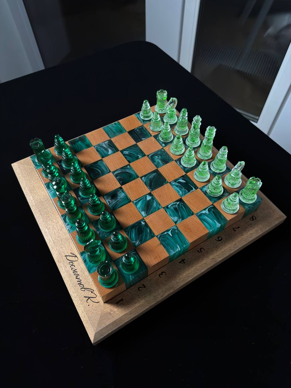 Malachite chess Granadas.store