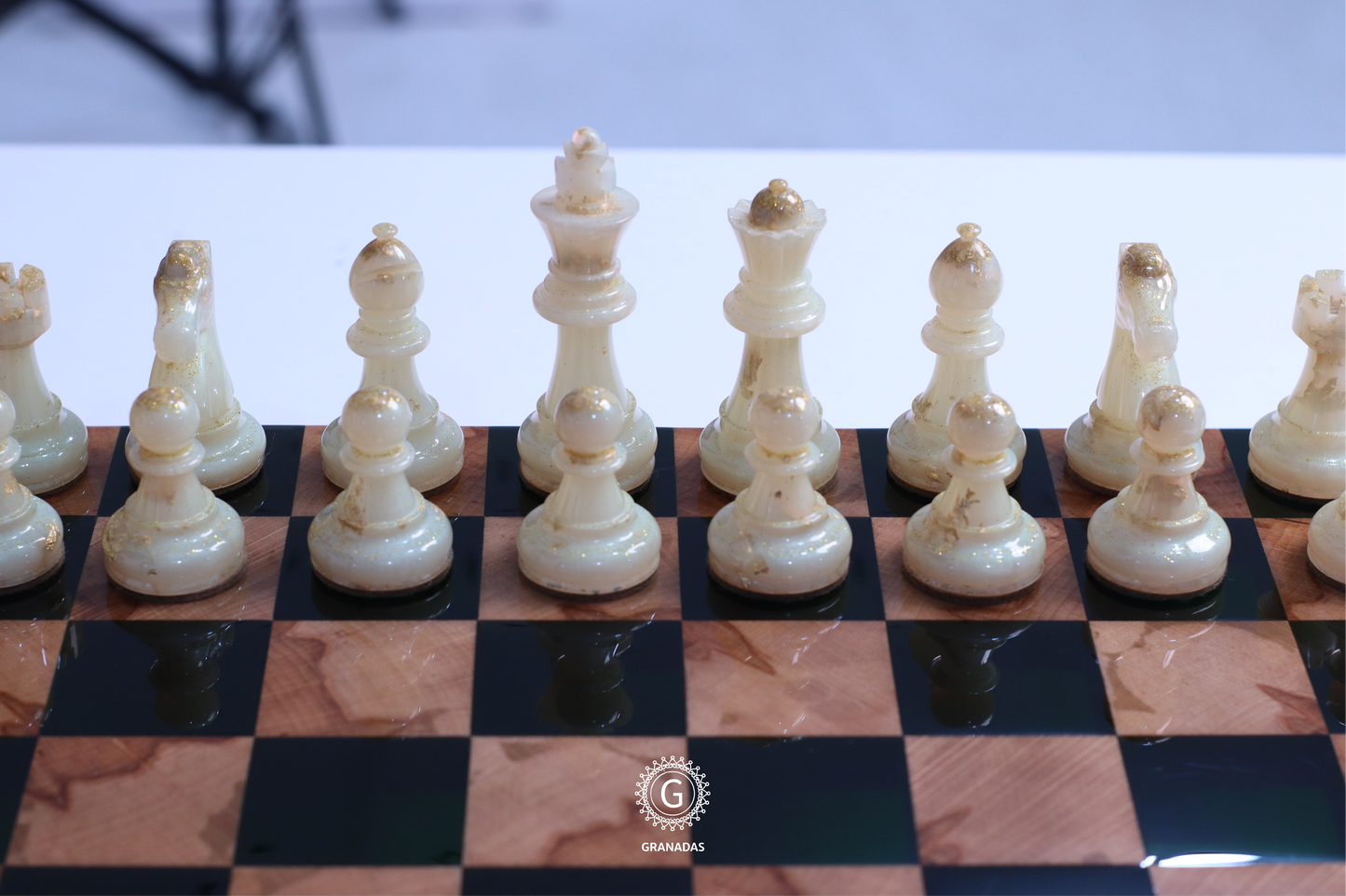 Emerald Elegance chess set Granadas.store