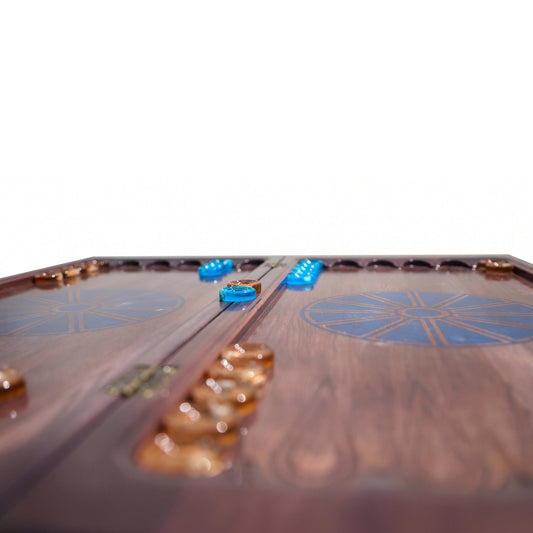 Granadas Backgammon Set – Handmade Wood & Resin Granadas.store
