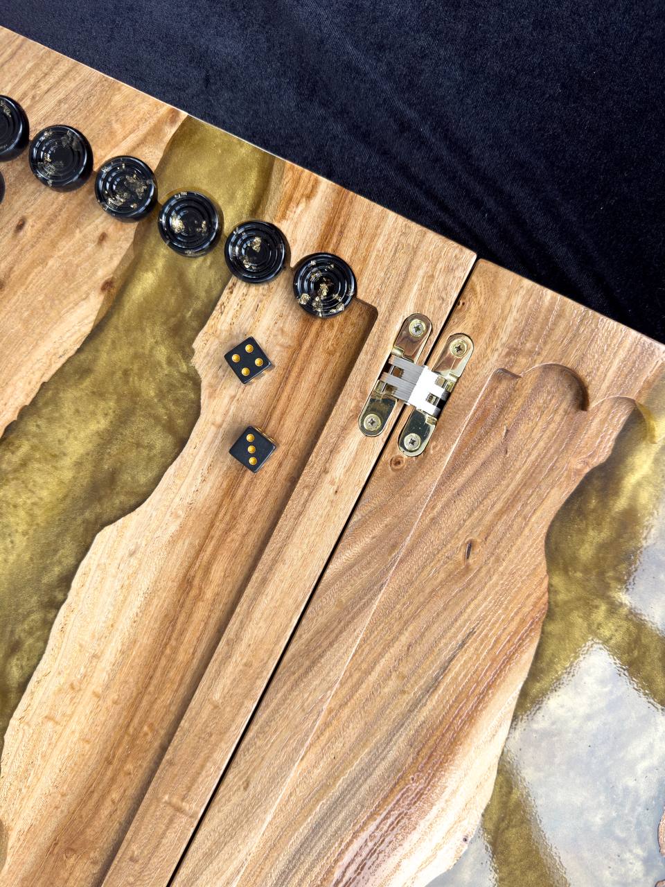 Backgammon with gold on Rublevka Granadas.store