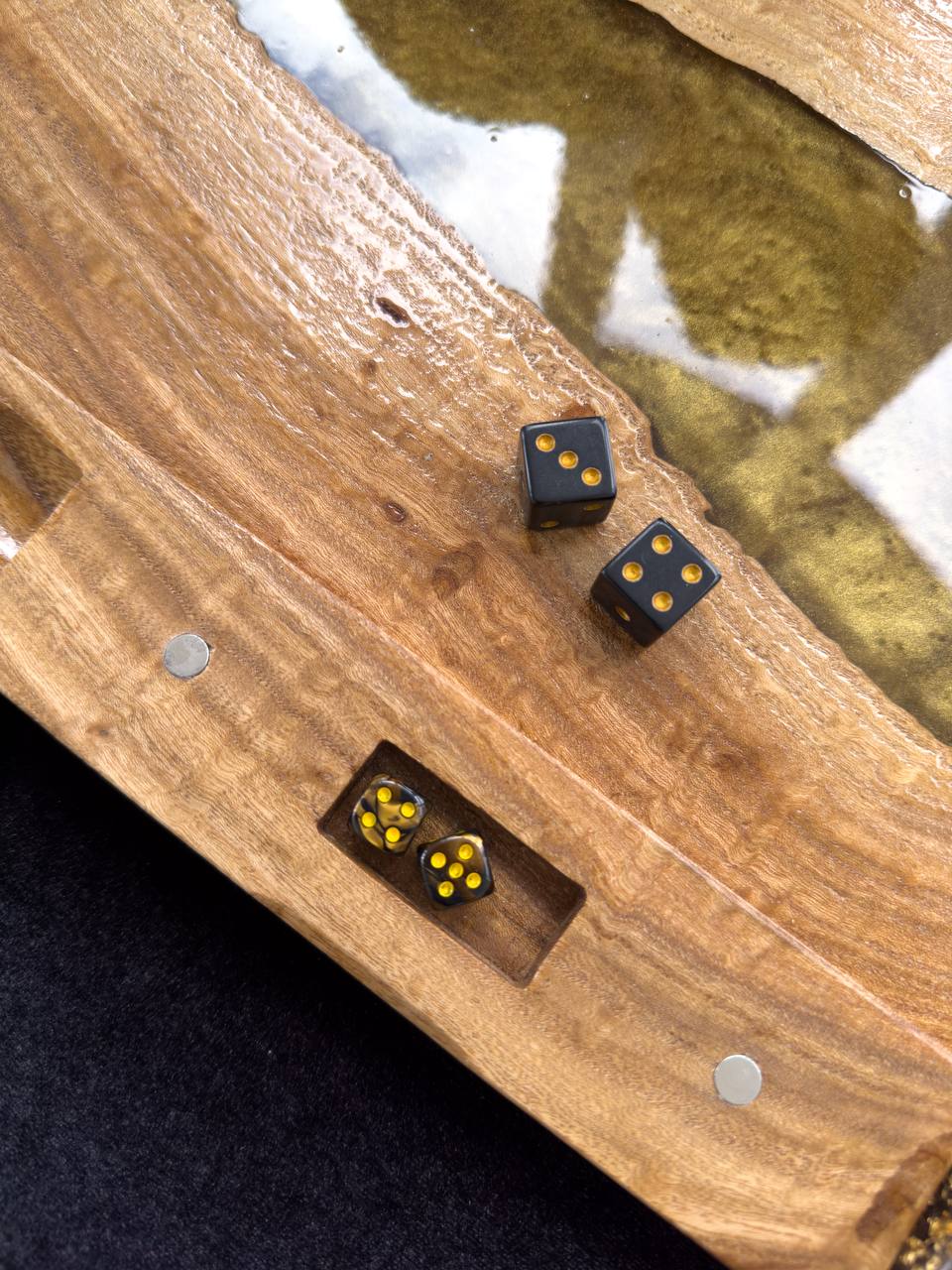 Backgammon with gold on Rublevka Granadas.store