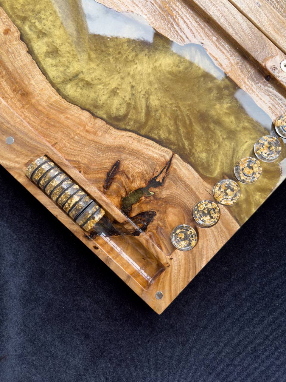 Backgammon with gold on Rublevka Granadas.store