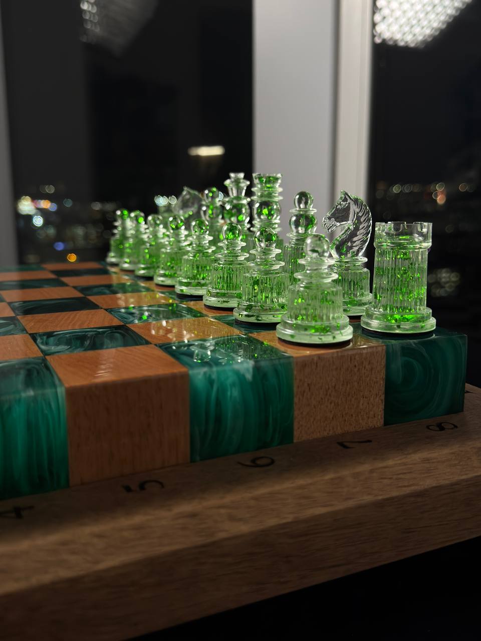 Malachite chess Granadas.store