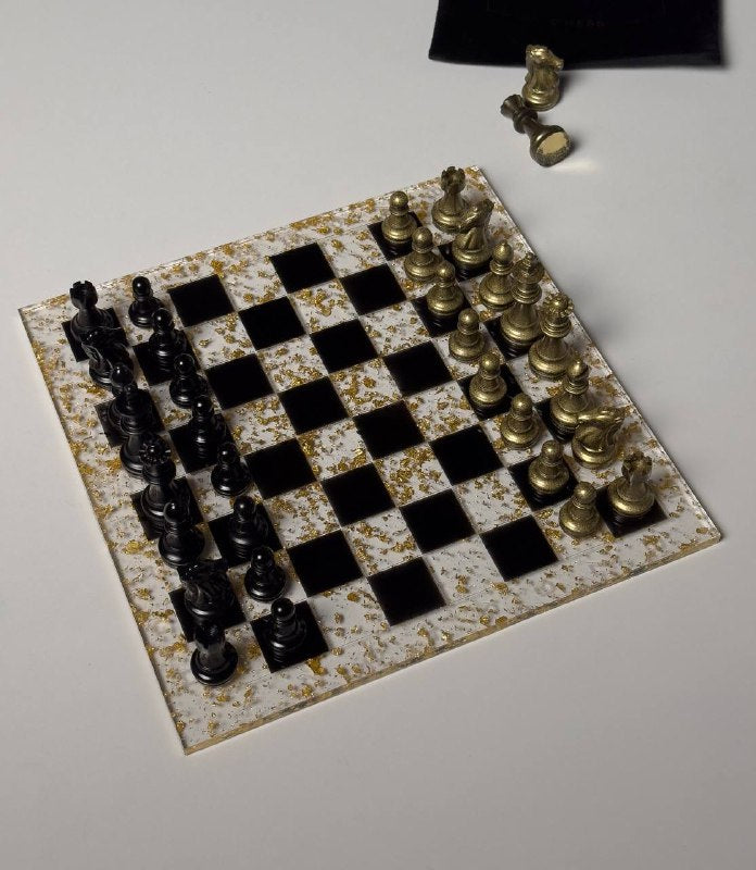 Chess with gold Granadas.store