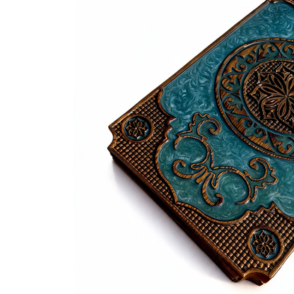 Ararat Heritage Handmade Backgammon Set | Carved Wood & Epoxy Resin Granadas.store